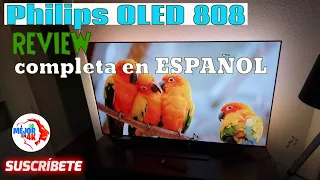 Philips 65OLED808 REVIEW completa en ESPAÑOL - Un Smart TV muy completo , brillante y diferente.