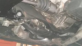Subaru Forester bad CV axle clunk noise and movement when park to reverse part 2