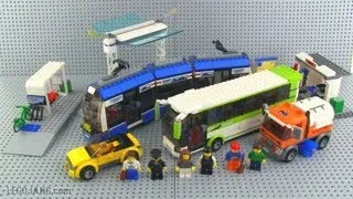 LEGO City 8404 Public Transport Station review!