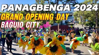 Panagbenga 2024 Grand Opening Day in Baguio | Panagbenga Drum & Lyre  And Cultural Dance Competition