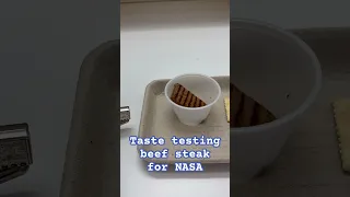 NASA Astronaut Taste Testing - Beef Steak