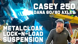 MetalCloak Lock N Load Suspension - First on a Jeep Gladiator! Dana 60 & 80 Axle Set