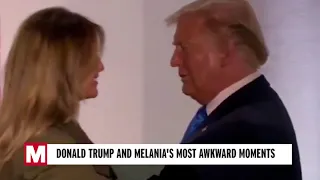 DONALD TRUMP AND MELANIA'S MOST AWKWARD MOMENTS