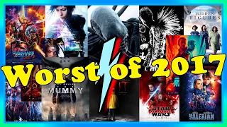 What Were the Worst Movies of 2017? Top 5 Worst movies of 2017.