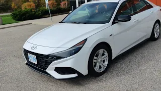 2021 Elantra N-Line with Winter Tires