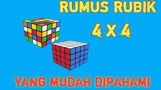 CARA MENYELESAIKAN RUBIK 4x4 _RUMUS Rubik 4x4 Yang Paling Simple Mudah di Pahami,Semua pasti bisa.