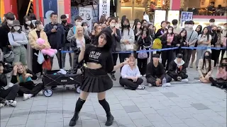[Kpop Busking in Hongdae] HYOLYN(효린) - Dally(달리) dance cover by Olga 2022년 10월 8일