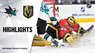 Sharks @ Golden Knights 3/15/21 | NHL Highlights