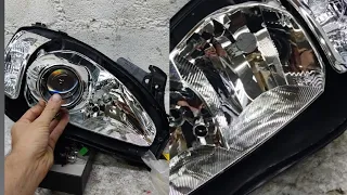 💥retrofit básico Corsa ,montana  com projetor bi led 4300k! 💥