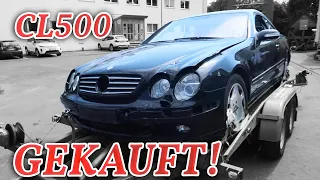 Mein neuer KAPUTTER CL500! | MOODY Cars