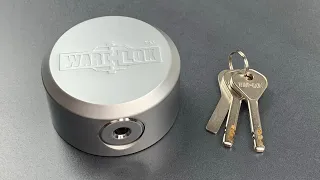 [903] War-Lok Puck Lock Picked and Gutted (Model PKL-10)