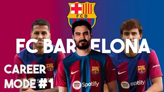 Back to the top of European football | FC 24 Barcelona Career Mode S1E1