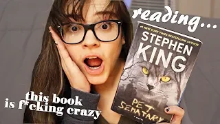 Reading Pet Sematary by Stephen King | Reading Vlog