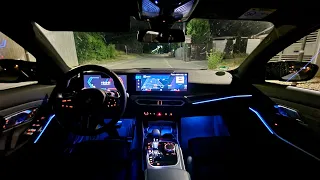 2023 BMW M3 Touring - at night | Ambientebeleuchtung