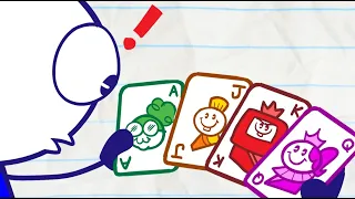 "It's A Card Knock Life" Pencil-Poker Player Compilation | Pencilmation Cartoons!