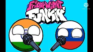 (funkin friday countryballs animation) countryballs play Funkin friday with friends!