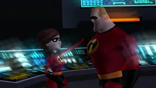 The Incredibles Game Movie ( All Cutscenes)