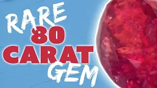 Extremely Rare 80 Carat Gem Unboxed