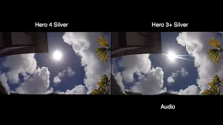 GoPro Hero4 Silver VS Hero3+ Silver - 1080p 60fps - Audio Test