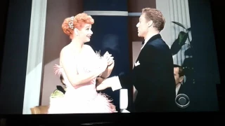 I Love Lucy-Lucy dancing with Van Johnson in color