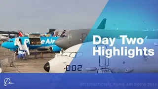Paris Air Show: Day Two Highlights