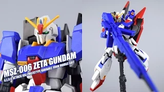 【评头论足】二度进化！BANDAI万代 HGUC 新生进化 Z高达 ZETA GUNDAM GUNPLA REVIEW