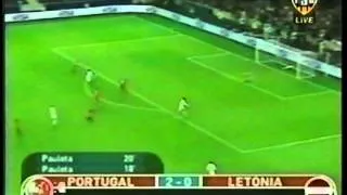 2005 (October 12) Portugal 3-Latvia 0 (World Cup qualifier).mpg