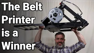 The Creality 45° Belt Printer - Ultimate Review of Naomi Wu's 3D print mill CR-30