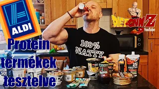 Protein termékek letesztelve - Aldi  - Dietgainz