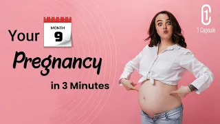 This is Your 9 months Pregnancy in 2 Minutes | Complete journey of 9 months with 1capsule