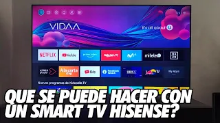 Que se puede hacer con un Smart TV Hisense?