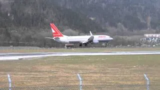 Lauda Air landing Innsbruck