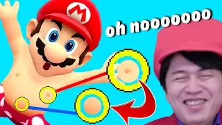 Mario finds out he isn't human! NIPPLES but NO BELLY BUTTON???