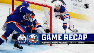 Oilers @ Islanders 12/19 | NHL Highlights 2023