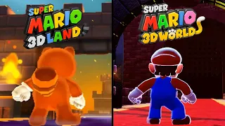 Evolution of Castle 1 in Super Mario 3D Land (2011-2021)