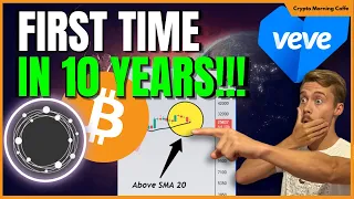 LIVE: THIS CRYPTO SIGNAL FLASHED AFTER 10 YEARS!!! - ECOMI / VEVE NEWS!!!