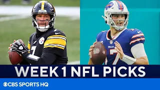 Picks for EVERY Week 1 NFL Game | Picks to Win, Best Bets, & MORE | CBS Sports HQ
