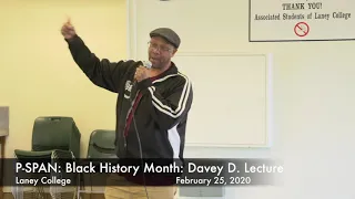 P-SPAN #710: Black History Month: Davey D. speaks at Laney College