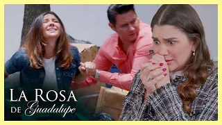 Helena atropella a Alma para que pierda a su bebé | La rosa de Guadalupe 3/4 | Demasiado tarde