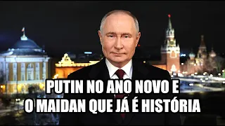 Путин в Новом году и Майдан, который уже стал историей - субтитры (пор, английский, русский)