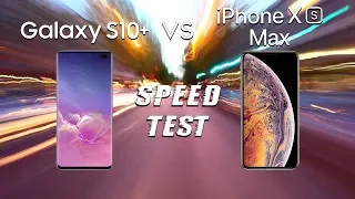 Samsung Galaxy S10+ vs iPhone Xs Max: SPEED TEST