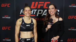 Melissa Gatto analisa vitória sobre Tamires Vidal no UFC Vegas 92
