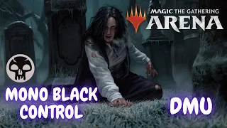 DMU / Колода Моно-чёрная контроль / Mono black control deck. MTG arena / мета 2022