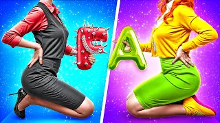 Good Teacher Vs Bad Teacher | Hilarious School Hacks and Amazing School Gadgets