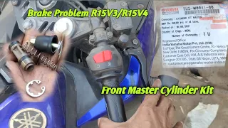 Front Master Cylinder Repairing || Yamaha R15V3/R15V4 || Front Master Cylinder Repairing