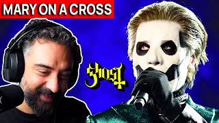 Arab Man Reacts to Ghost - Mary On A Cross Live (First Time Reaction)