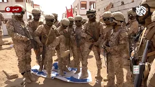 شاهد.. جماعة الحوثي تجري مناورات عسكرية تحاكي اقتحام مواقع إسرائيلية واستهداف قوات أميركية وبريطانية