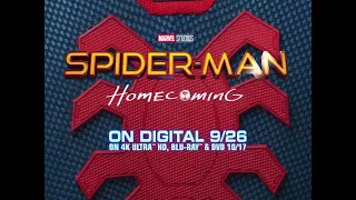 Spiderman Homecoming in blue ray