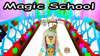 Going To Magic School - First Day Of Enchantix High  - Roblox Cookie Swirl C Let's Play