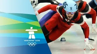 Men 500M Short Track Speed Skating Final - Vancouver 2010 Winter Olympic Games